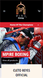 Mobile Screenshot of mpireboxing.com